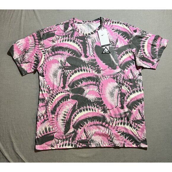 NIKE Kyrie Irving KY JOURNEY REWARDS Shirt Mens Large Pink Short Sleeve Tee. - Picture 1 of 11